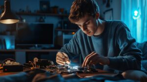 Troubleshooting table lamp