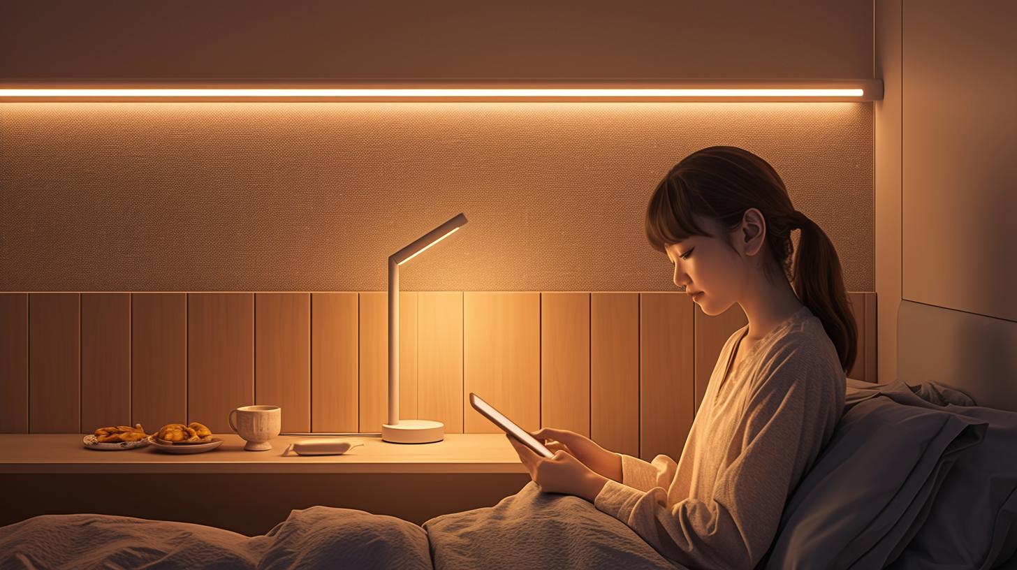 Table lamp size