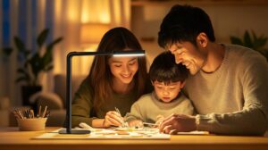 Table lamp brightness