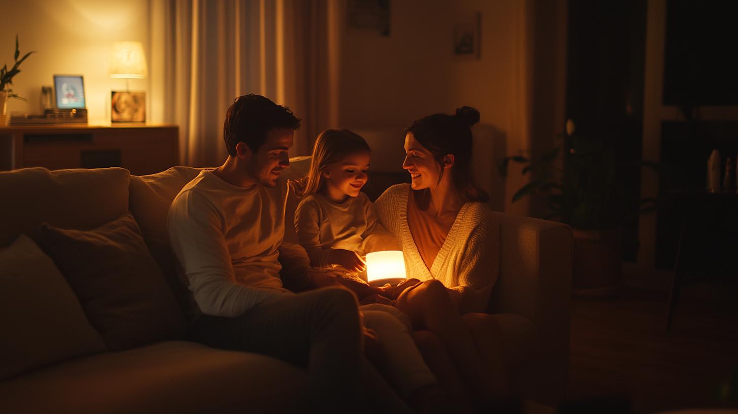 table lamp for living space
