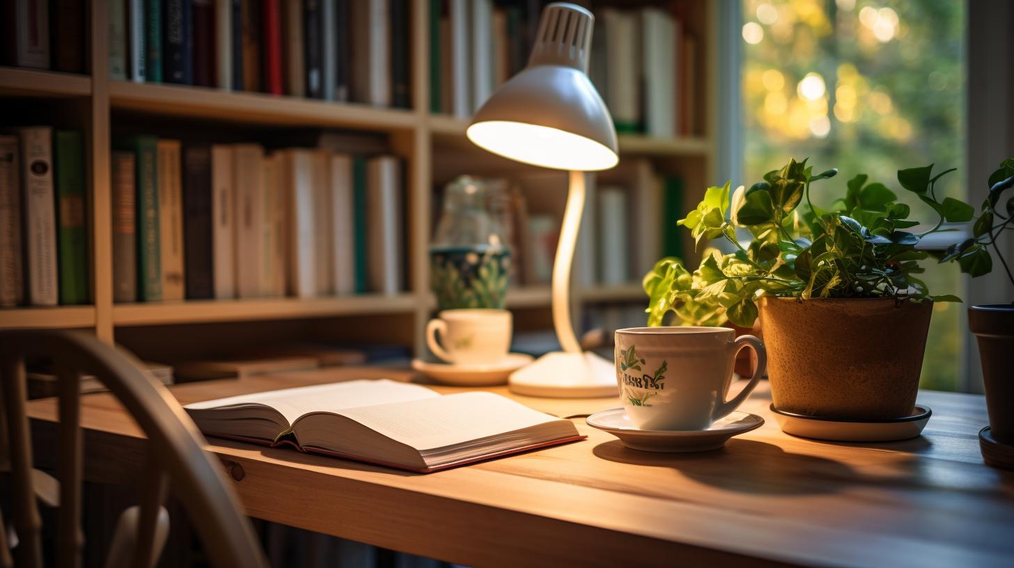 Desk lamp materials