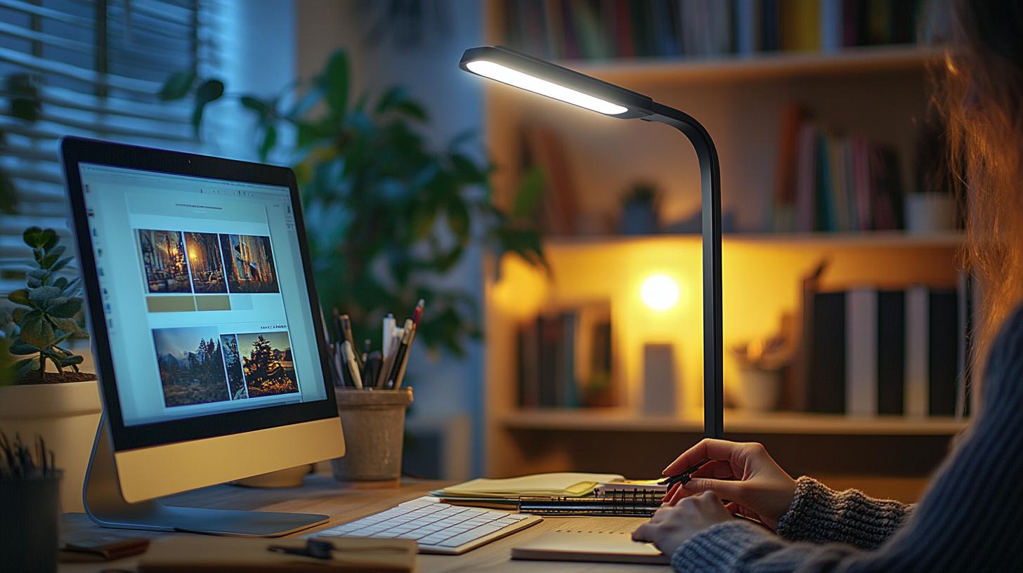Home 41 Desk lamp placement